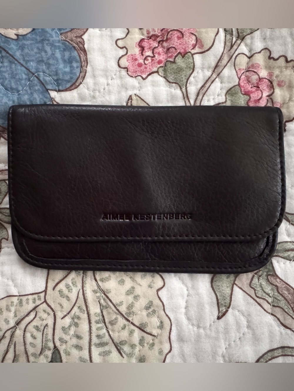 Aimee Kestenberg Black Leather Wallet